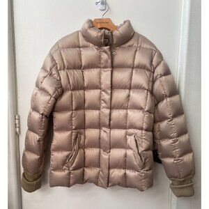 Vintage Banana Republic Puffer Jacket ~ Quilted ~ Goose Down Fill ~ L